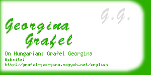georgina grafel business card